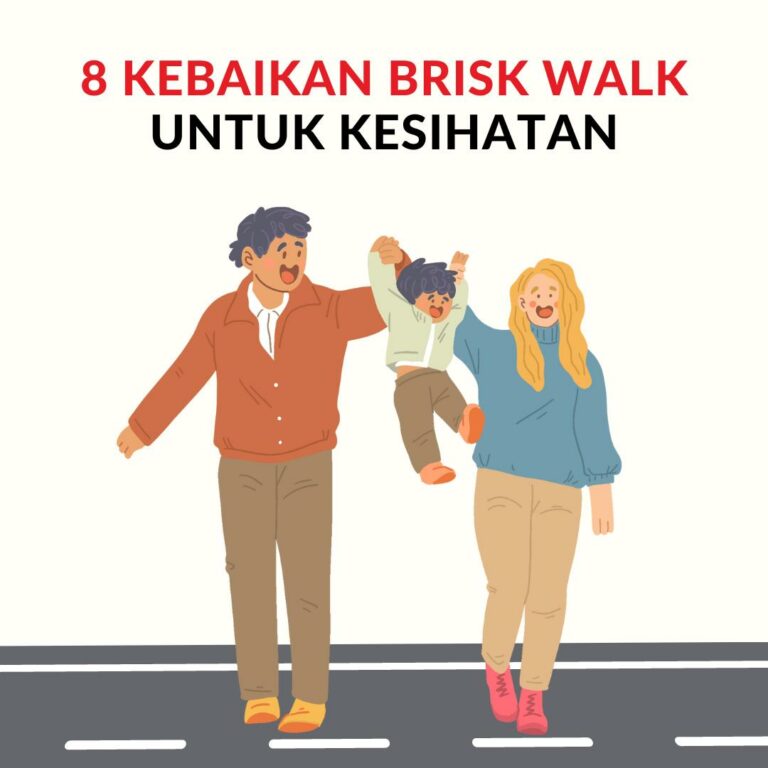 8 Kebaikan Brisk Walk Untuk Kesihatan